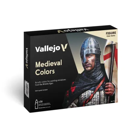 VALLEJO 70142 Model Color Zestaw 16 farb - Medieval Colors