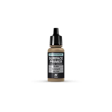VALLEJO 70604 Surface Primer 17 ml Ger. Dark Yellow RAL7028