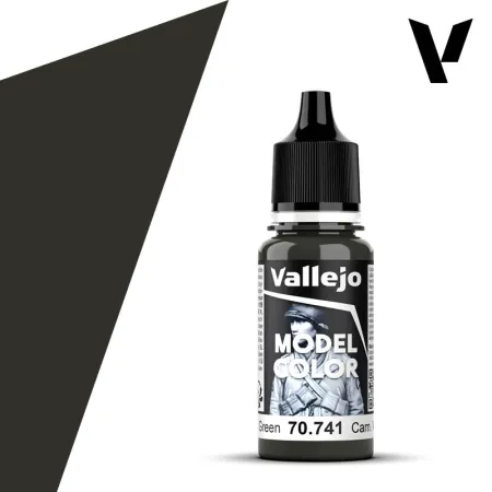 VALLEJO 70741 Model Color 109 - Cam. Black Green - 18 ml