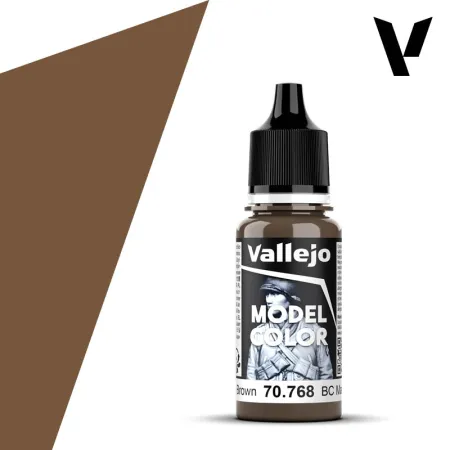 VALLEJO 70768 Model Color 143 - BC Dark Brown - 18 ml