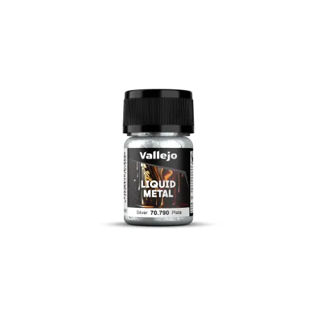 VALLEJO 70790 Liquid Metal Silver - 35 ml
