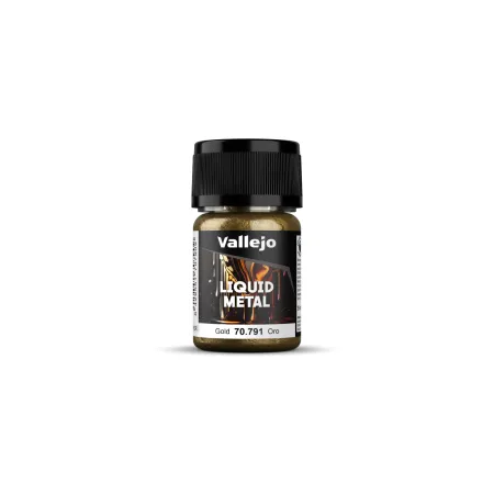 VALLEJO 70791 Liquid Metal Gold - 35 ml