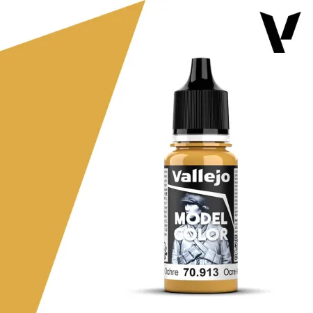 VALLEJO 70913 Model Color 157 - Yellow Ochre - 18 ml