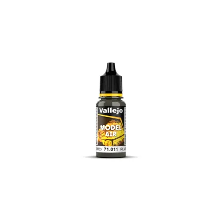 VALLEJO 71011 Model Air 011-18 ml Dark Green RLM83