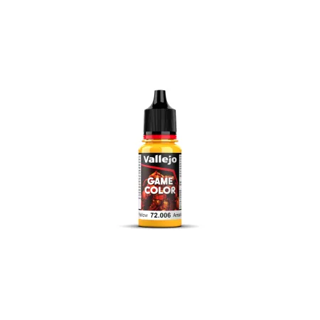 VALLEJO 72006 Game Color 18 ml Sun Yellow