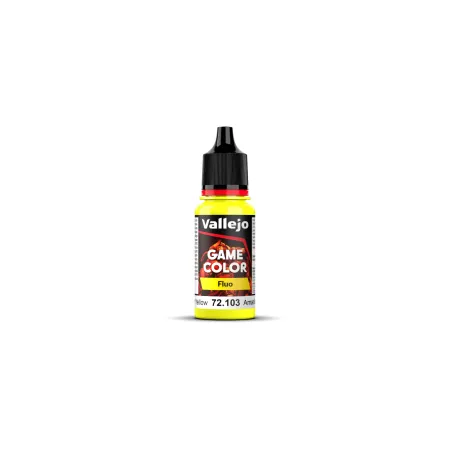 VALLEJO 72103 Game Color Fluo 18 ml Fluorescent Yellow