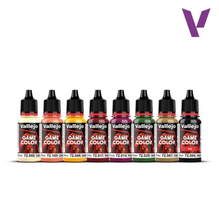 VALLEJO 72195 Fantasy Color Set - Aztec Dragons