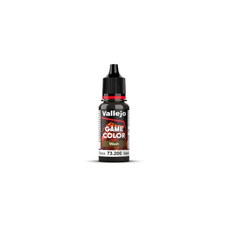 VALLEJO 73200 Game Color Wash 18 ml Sepia
