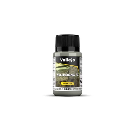 VALLEJO 73803 Weathering Effects 40 ml Industrial Spalsh Mud
