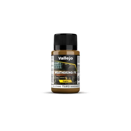 VALLEJO 73813 Weathering Effects 40 ml Oil Stains