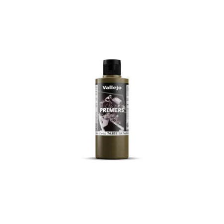 VALLEJO 74611 Surface Primer 200 ml IJA-Tsuchi-KUSA-IRO Earth Green (early)