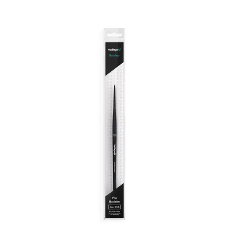VALLEJO B01100 - Pędzel - Pro Modeler - Natural Hair Round No. 10/0