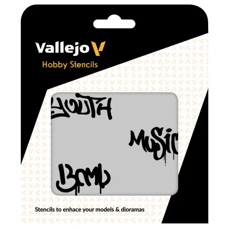 VALLEJO ST-LET003 Szablon Street Art nr 1, 1:35