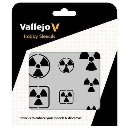 VALLEJO ST-SF005 Szablon Radioactivity Signs