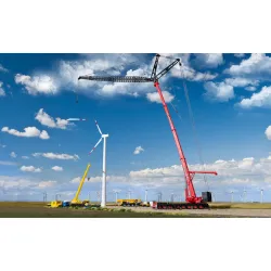 KIBRI 13005 H0 Dźwig teleskopowy Liebherr LTM 1400