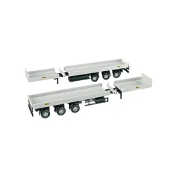 KIBRI 13545 H0 Naczepy ciężarowe Doll Vario - 2 szt.