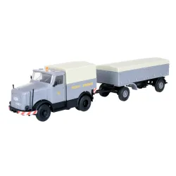 KIBRI 13560 H0 Ciągnik Kaelble KW 632 ZB z przyczepą