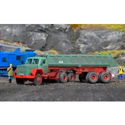 KIBRI 14036 H0 Magirus Deutz 230 DAK z naczepą Meiller