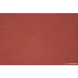 KIBRI 34140 H0 Płytka modelarska 20x12 cm - Dachówka ogon bobra