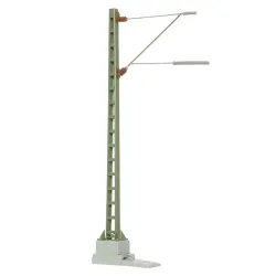 VIESSMANN 4109 H0 Słupy trakcyjne jednoramienne 99 mm, 10 szt.
