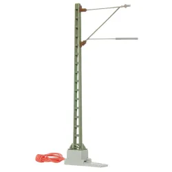 VIESSMANN 4111 H0 Maszt sieci trakcyjnej 99 mm z podłączeniem zasilania