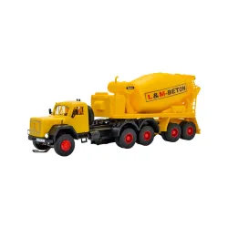 VIESSMANN 8013 (N/N) CarMotion - H0 Magirus Deutz z naczepą betonomieszarką