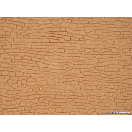 KIBRI 34120 H0 Płytka modelarska 20x12 cm - Ściana kamienna