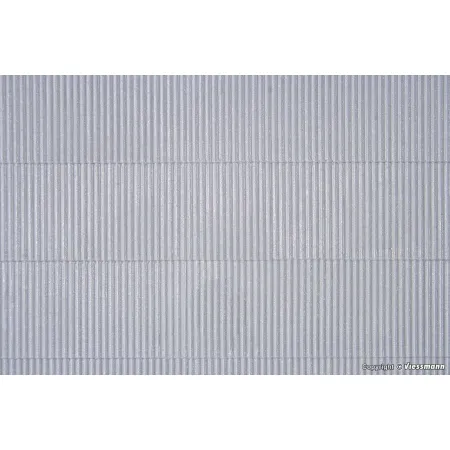 KIBRI 34143 H0 Płytka modelarska 20x12 cm - Blacha falista