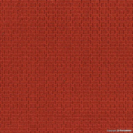 KIBRI 34147 H0 Płytka modelarska 20x12 cm - Mur ceglany