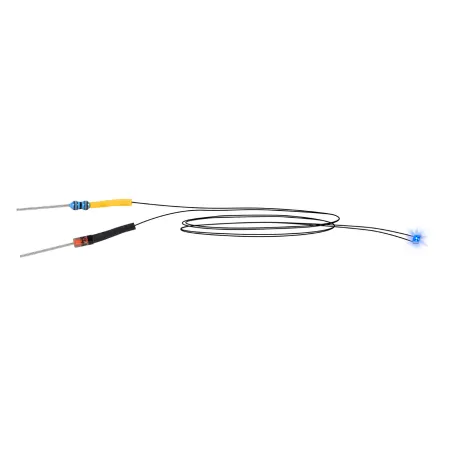 VIESSMANN 3564 H0 Oświetlenie niebieskie Led do pojazdów 5 szt.