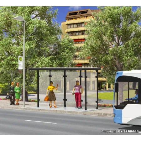 KIBRI 38179 H0 Wiata przystankowa