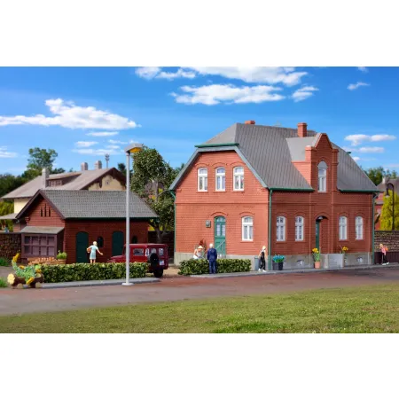 KIBRI 38188 H0 Dom z budynkiem gospodarczym