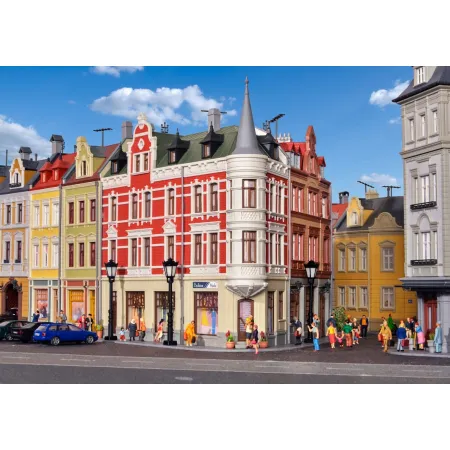 KIBRI 38294 H0 Kamienica narożna