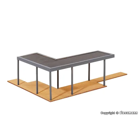 KIBRI 38345 H0 POLYPLATE - Zadaszenie tarasu