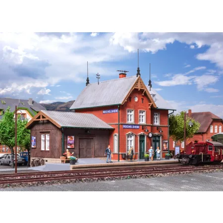 KIBRI 39492 H0 Stacja kolejowa Reichelsheim