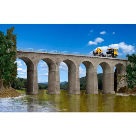 KIBRI 39724 H0 Kamienny most kolejowy jednotorowy