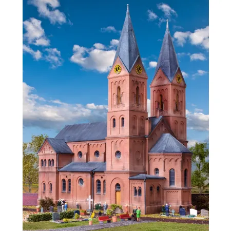 KIBRI 39760 H0 Kościół romański w Jakobwüllesheim