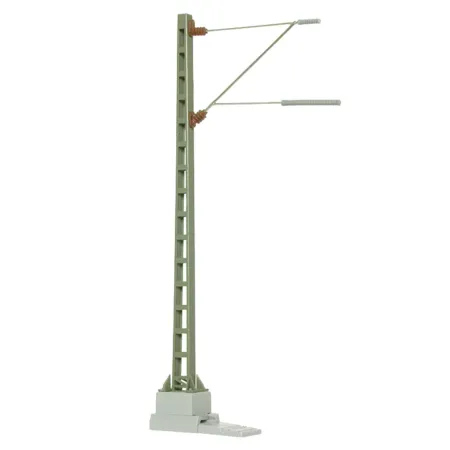 VIESSMANN 4109 H0 Słupy trakcyjne jednoramienne 99 mm, 10 szt.