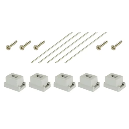 VIESSMANN 4192 H0 Kotwy i odciągi do słupów trakcyjnych, 5 szt.