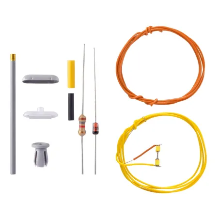 VIESSMANN 6626 N Lampa peronowa, światło białe, LED, wys. 36 mm