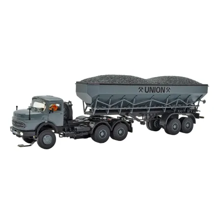 VIESSMANN 8035 (N/N) CarMotion - H0 Mercedes LAK ciągnik siodłowy z naczepą