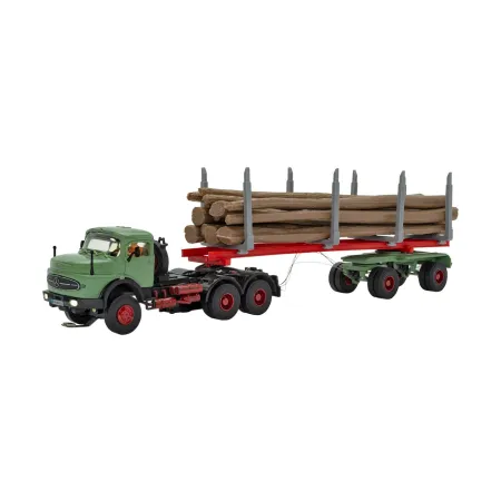 VIESSMANN 8036 (N/N) CarMotion - H0 Mercedes LAK ciągnik siodłowy z naczepą