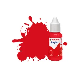 HUMBROL DB0019 Farba akrylowa 14 ml - 019 Red - Gloss