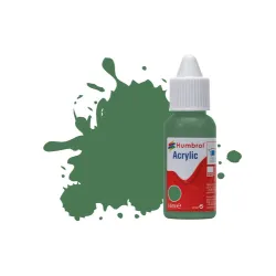 HUMBROL DB0101 Farba akrylowa 14 ml - 101 Mid Green - Matt