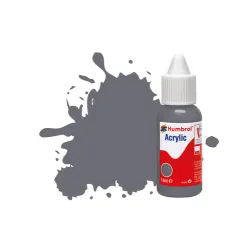 HUMBROL DB0123 Farba akrylowa 14 ml - 123 Extra Dark Sea Grey - Satin