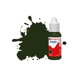HUMBROL DB0163 Farba akrylowa 14 ml - 163 Dark Green - Satin