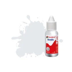 HUMBROL DB0191 Farba akrylowa 14 ml - 191 Chrome Silver - Metallic