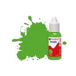HUMBROL DB0208 Farba akrylowa 14 ml - 208 Fluorescent Signal Green - Gloss