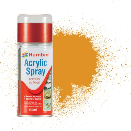 HUMBROL AD6054 Spray akrylowy 150 ml 054 Brass