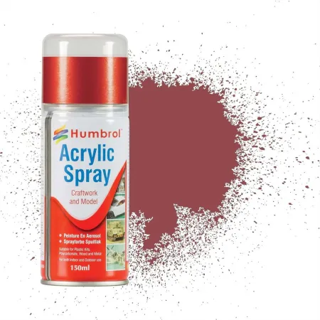 HUMBROL AD6073 Spray akrylowy 150 ml 073 Matt Wine Red Oxide